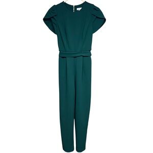 Calvin Klein Belted Tulip Sleeve Jumpsuit Size 2